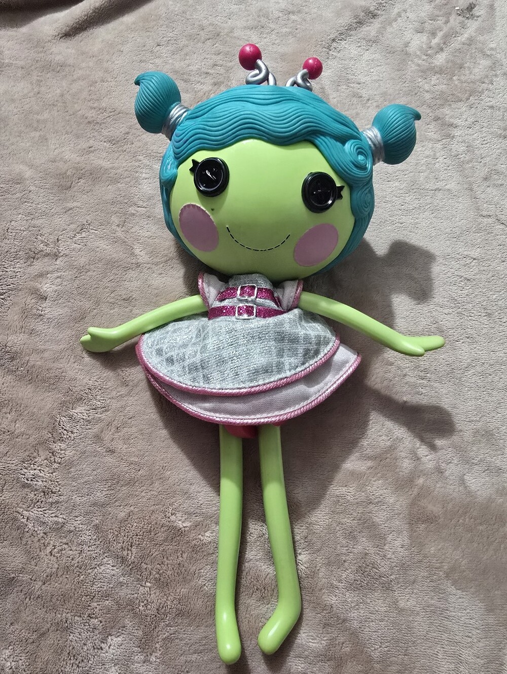 Lalaloopsy Haley Galaxy 12" Full Size Doll 2013 MGA Green Alien
